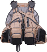 Ussuris Fishing Vest for Men and Women Outdoor Activity Fly Bass Fishing Vest Backpack